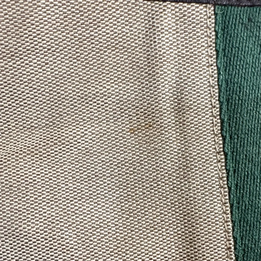 Gucci Web GG Reins  Hobo Bag with Brown Leather Trim
